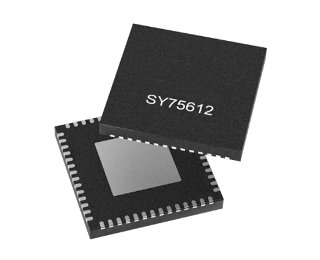 Microchip SY75612TWL超低抖動，PCIe第6代12路輸出LP-HCSL緩沖器