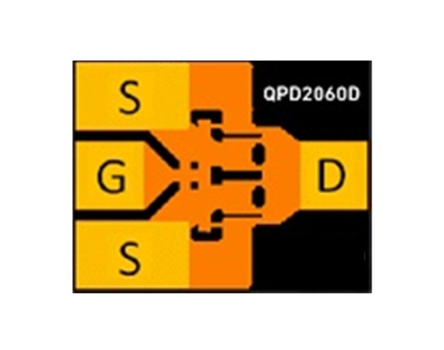 DC - 20GHz，QPD2060D（Qorvo）分立式GaAs pHEMT芯片